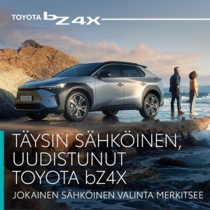 Uudistunut Toyota bZ4X on nyt koeajettavissa