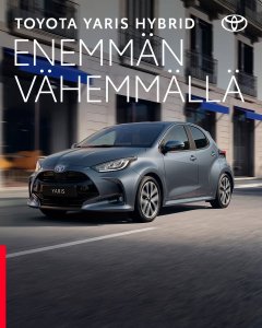 Ikisuosikki Toyota Yaris Hybrid tekee jokaisesta ajomatkasta hauskan ja huolettoman