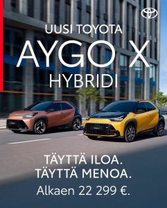 Uusi Aygo X on nyt täyshybridi